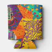 Rafraîchisseur Pour Canette Patchwork indien turc festier Mandala (Dos)