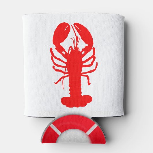 Rafraîchisseur Pour Canette Pâte de homard rouge (Dos)