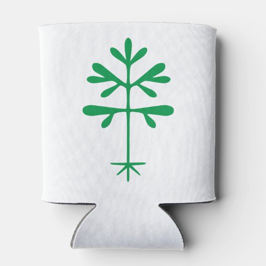 Rafraîchisseur Pour Canette Pâte de mousse refroidissante avec agrafage solide (Dos)