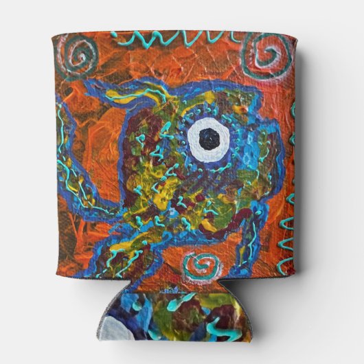 Rafraîchisseur Pour Canette Pâte de poisson refroidissant (Dos)