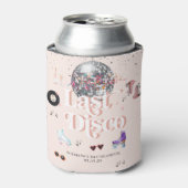 Rafraîchisseur Pour Canette Patinage à rouleaux rétro Disco | Bachelorette (Can devant)