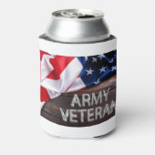 Rafraîchisseur Pour Canette Patriotique "vétéran de l'armée" (Can Dos)