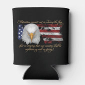 Rafraîchisseur Pour Canette Patriotisme juste (Dos)