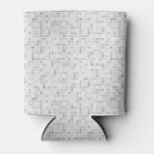 Rafraîchisseur Pour Canette Pattern de Gray Tiles (Devant)