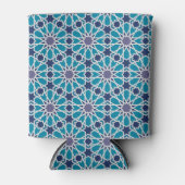 Rafraîchisseur Pour Canette Pattern In Blue and Grey (Devant)