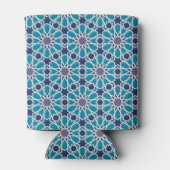 Rafraîchisseur Pour Canette Pattern In Blue and Grey (Dos)