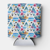 Rafraîchisseur Pour Canette Patters de Geometric Tropical (Devant)