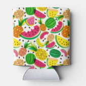 Rafraîchisseur Pour Canette Patters de Red & Yellow Tropical Fruit (Dos)