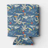 Rafraîchisseur Pour Canette Patters tropicaux (Dos)