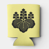 Rafraîchisseur Pour Canette Paulownia avec 5-7 fleurs (Dos)