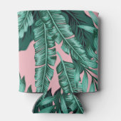 Rafraîchisseur Pour Canette Paume rose Pâte Tropicale Pâte Plus Froide (Dos)