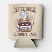 Rafraîchisseur Pour Canette Pause café - Thème Halloween (Devant)