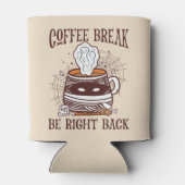 Rafraîchisseur Pour Canette Pause café - Thème Halloween (Dos)