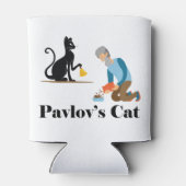 Rafraîchisseur Pour Canette Pavlov's Cat Funny Psychology (Dos)