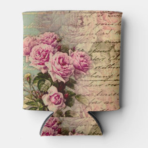 Rafraîchisseur Pour Canette Pays français chic, roses chics et roses minables