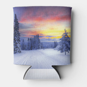 Rafraîchisseur Pour Canette Paysage hivernal