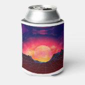 Rafraîchisseur Pour Canette Paysage Vaporwave avec rochers (Can Dos)