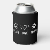 Rafraîchisseur Pour Canette Peace Love Adopter (Can Dos)