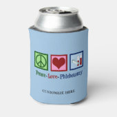 Rafraîchisseur Pour Canette Peace Love Phlebotomy Custom Phlebotomist Lab (Can Dos)