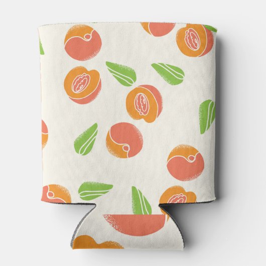 Rafraîchisseur Pour Canette Peachy Keen : Élégance transparente (Dos)