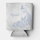 Rafraîchisseur Pour Canette Peacock Bleu clair Personnalisé Can Cooler (Devant)