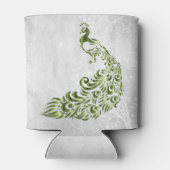 Rafraîchisseur Pour Canette Peacock Vert Personnalisé Can Cooler (Dos)