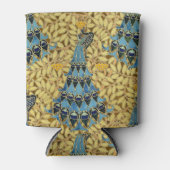 Rafraîchisseur Pour Canette Peacocks Birds Rowan Trees Art Nouveau (Devant)