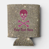 Rafraîchisseur Pour Canette Peau rose étincelant peut refroidir (Dos)