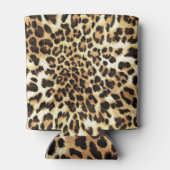 Rafraîchisseur Pour Canette Peaux de léopard, design motif sans soudure. (Dos)