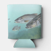 Rafraîchisseur Pour Canette Pêche à la basse en bande (Dos)