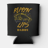 Rafraîchisseur Pour Canette Pêche à la capture et à la libération des lèvres (Devant)