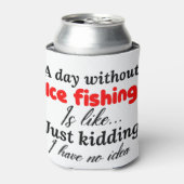 Rafraîchisseur Pour Canette pêche à la glace (Can devant)