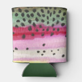 Rafraîchisseur Pour Canette Pêche à la truite arc-en-ciel (Dos)