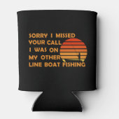 Rafraîchisseur Pour Canette Pêche amusante (Dos)