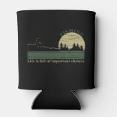 Rafraîchisseur Pour Canette Pêche amusante disant (Dos)