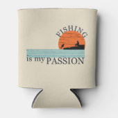 Rafraîchisseur Pour Canette Pêche amusante disant (Devant)