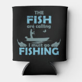 Rafraîchisseur Pour Canette Pêche amusante disant (Devant)