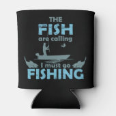 Rafraîchisseur Pour Canette Pêche amusante disant (Dos)