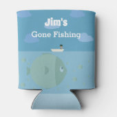 Rafraîchisseur Pour Canette Pêche au gros | Nom du père (Dos)