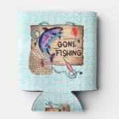 Rafraîchisseur Pour Canette Pêche libre (Dos)