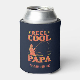 Rafraîchisseur Pour Canette Pêche Papa Reel Cool Papa Fête des pères