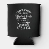 Rafraîchisseur Pour Canette Pêche - Pêche amusante (Devant)