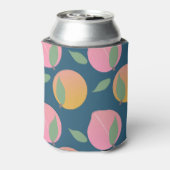 Rafraîchisseur Pour Canette Pêche rose Orange Fruit Motif Marine (Can Dos)