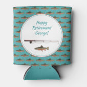 Rafraîchisseur Pour Canette Pêcheur Parti de la retraite Truite Poisson (Devant)