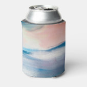 Rafraîchisseur Pour Canette Peinture à l'huile Abstraite, texture de toile. (Can Dos)