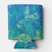 Rafraîchisseur Pour Canette Peinture à l'huile : Brush Strokes été. (Dos)