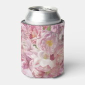 Rafraîchisseur Pour Canette Peinture à l'huile de fleurs roses : Delicate (Can devant)