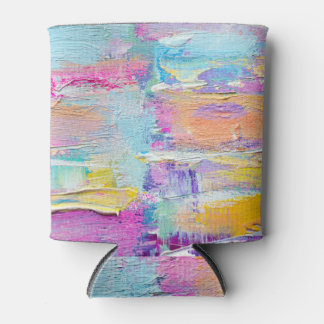 Rafraîchisseur Pour Canette Peinture acrylique Art Arrière - plan Texture