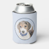 Rafraîchisseur Pour Canette Peinture beagle - Cute Original Chien Art (Can Dos)