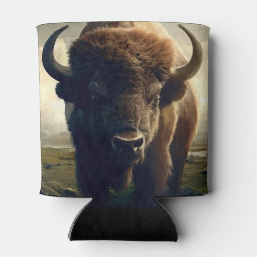 Rafraîchisseur Pour Canette Peinture de bison (Dos)